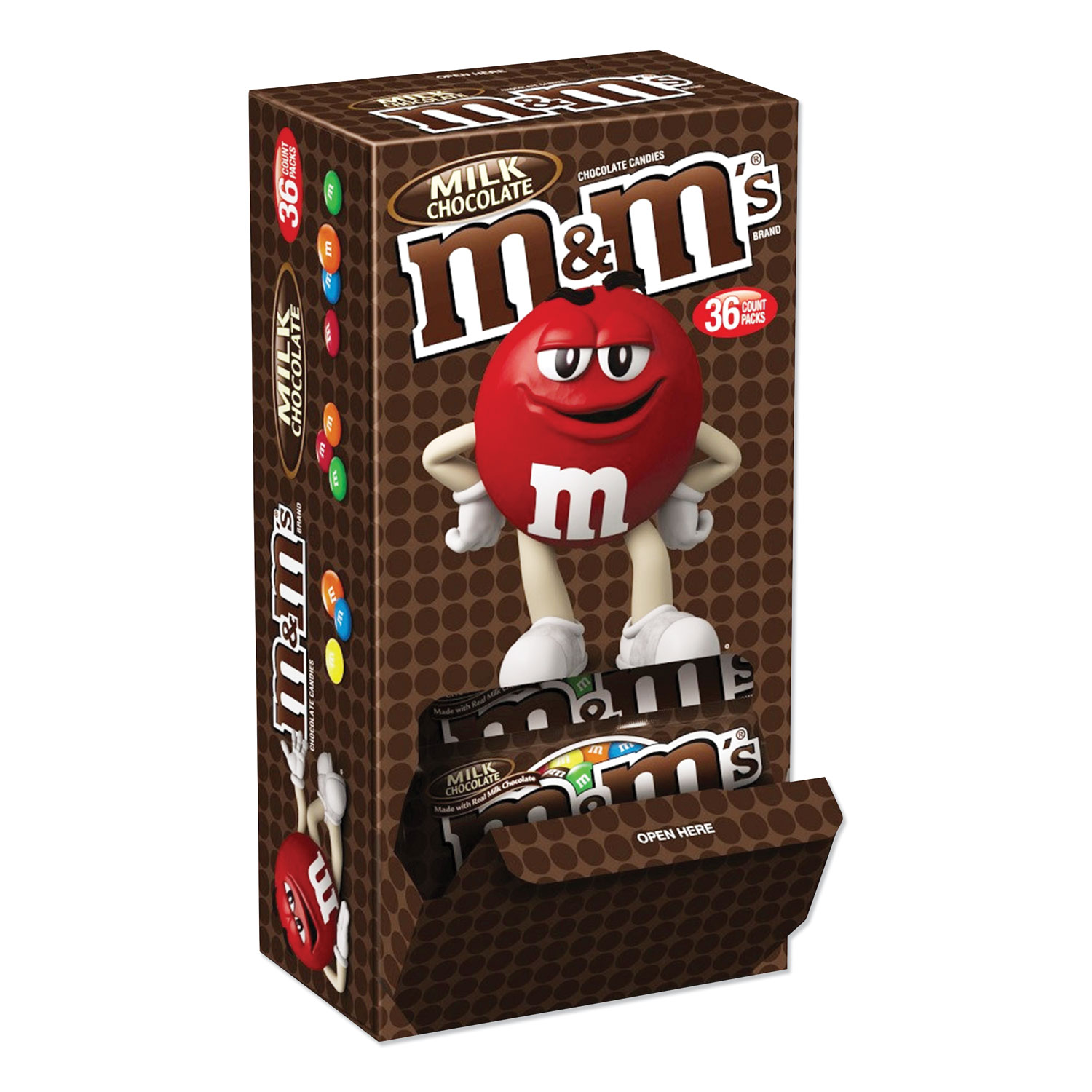 M&M's Chocolate Candies, Milk Chocolate, Minis - 24 pack, 1.08 oz tubes