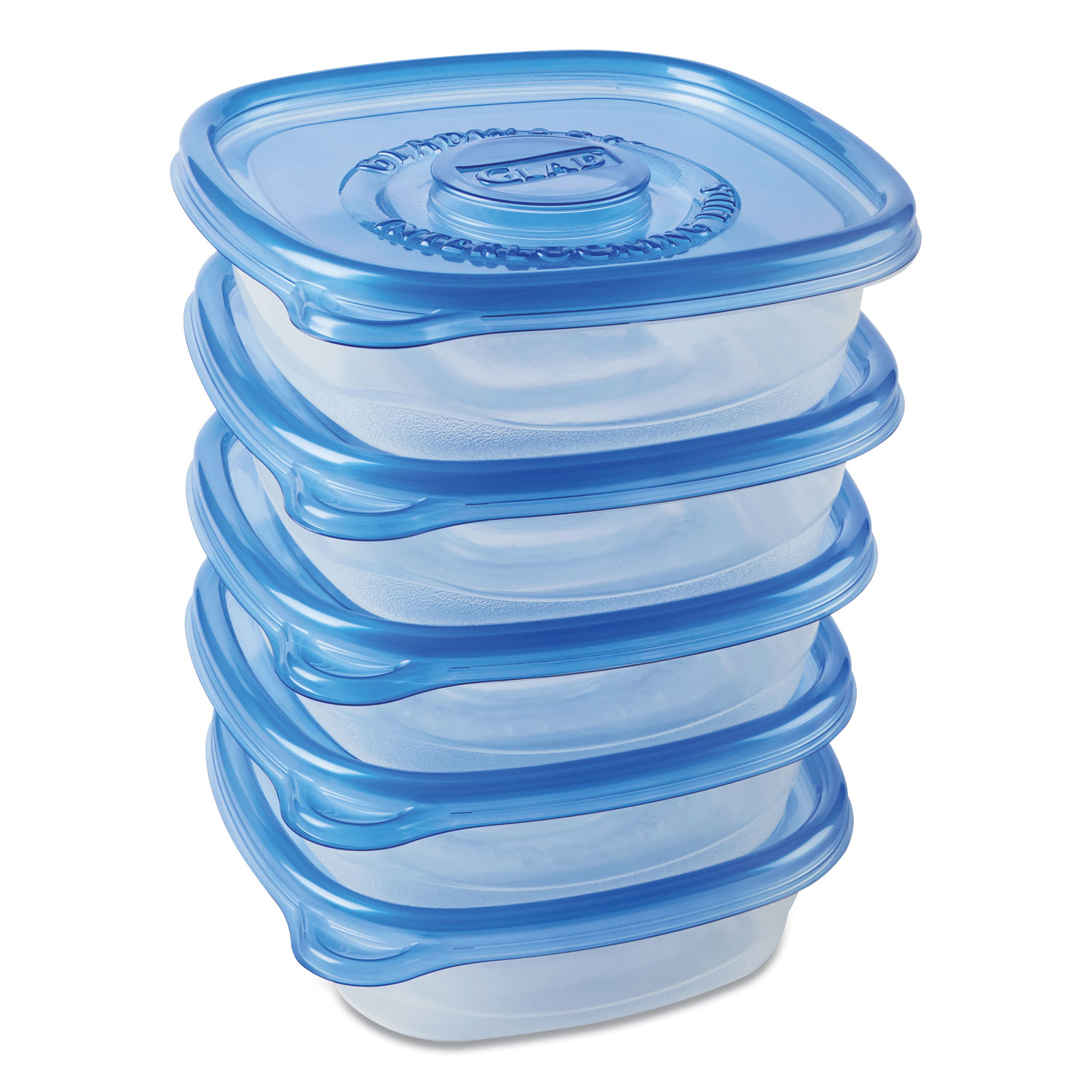 Glad Containers & Lids 4 Ea, Plastic Containers