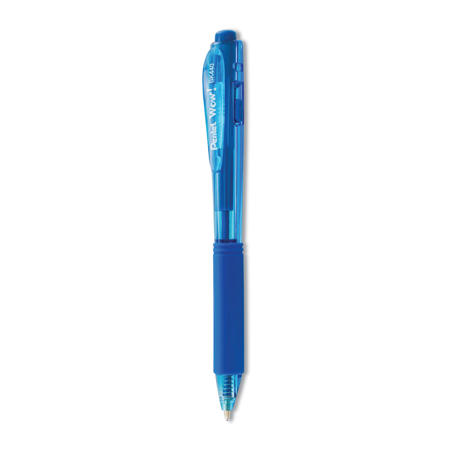 thumbnail image 2 of Pentel WOW! Retractable Gel Pens – Green Ink – 0.7mm Medium Tip – Bulk 100-Pack – K437-DBR 2 of 5