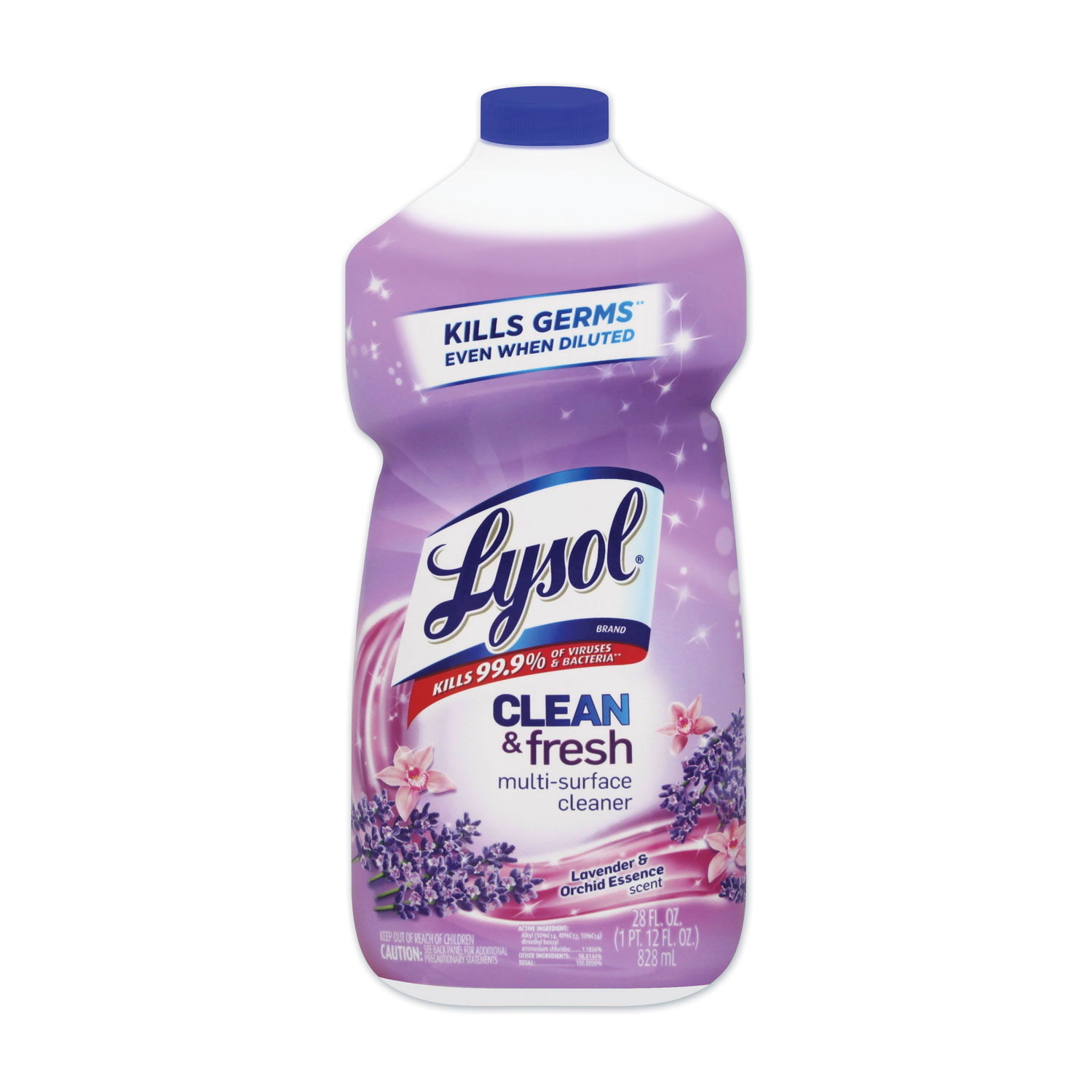 LYSOL Brand Clean And Fresh Multisurface Cleaner, Lavender And Orchid