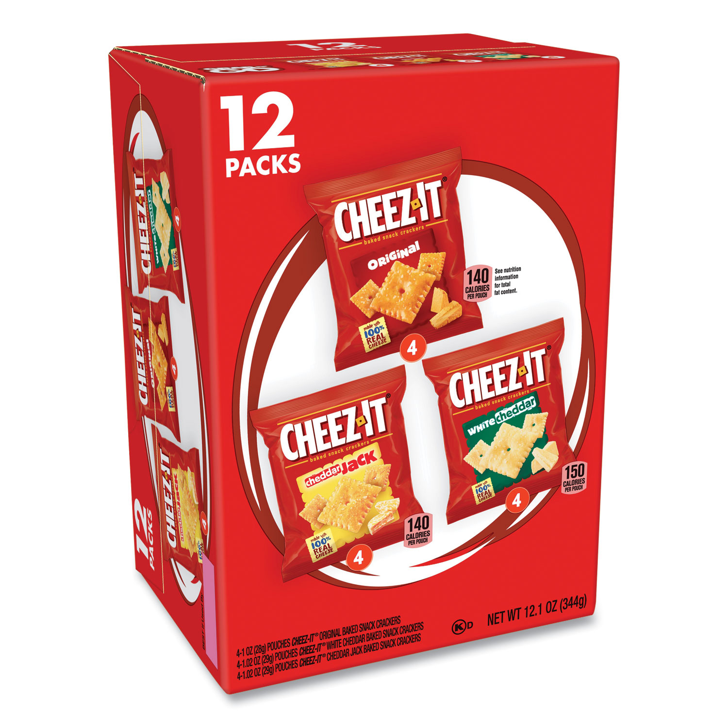 Cheetos 44366 Crunchy Cheese Flavored Snacks, 2 Oz Bag, 64/Carton