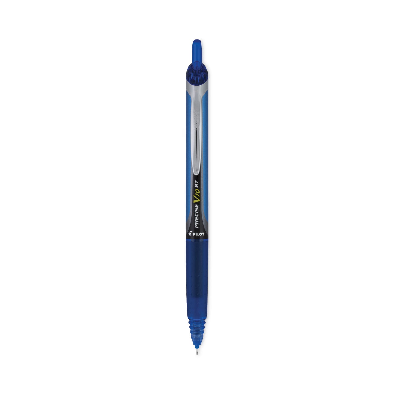 オリンパス　ペンFT Pilot Precise V10RT Retractable Roller Ball Pen, Bold 1 mm, Blue