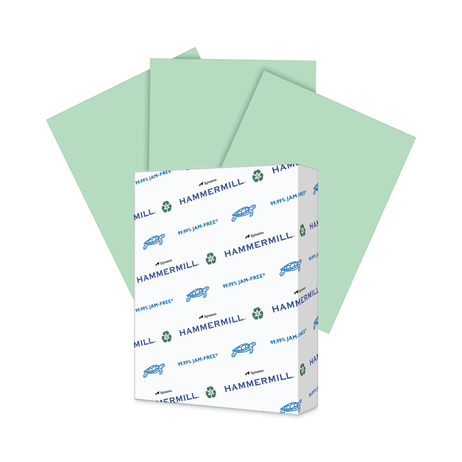 Hammermill Colors Print Paper, 20lb, 8.5 x 11, Green, 500
