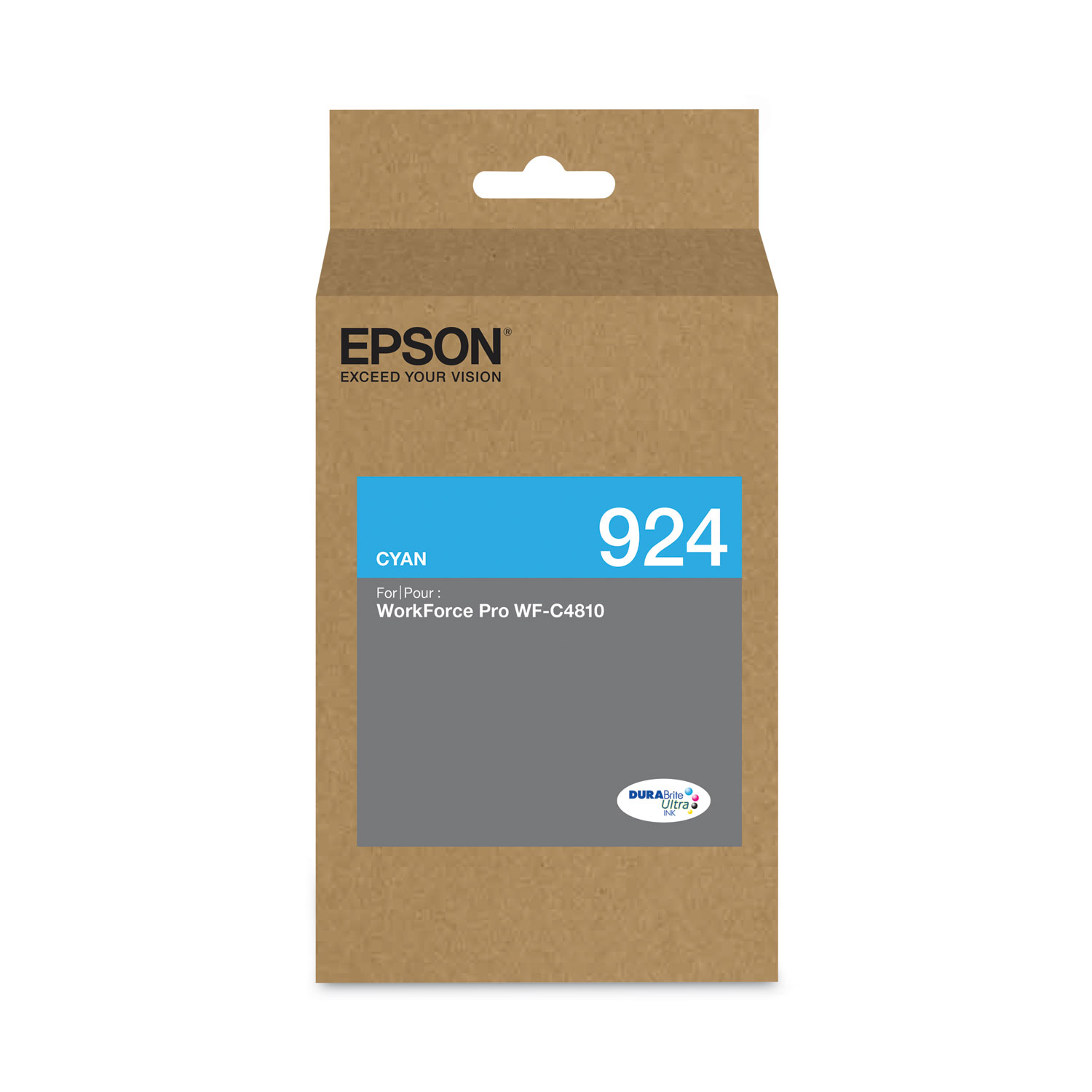 Epson DURABrite Ultra 924 Ink, Cyan (T924220) | OfficeCrave.com