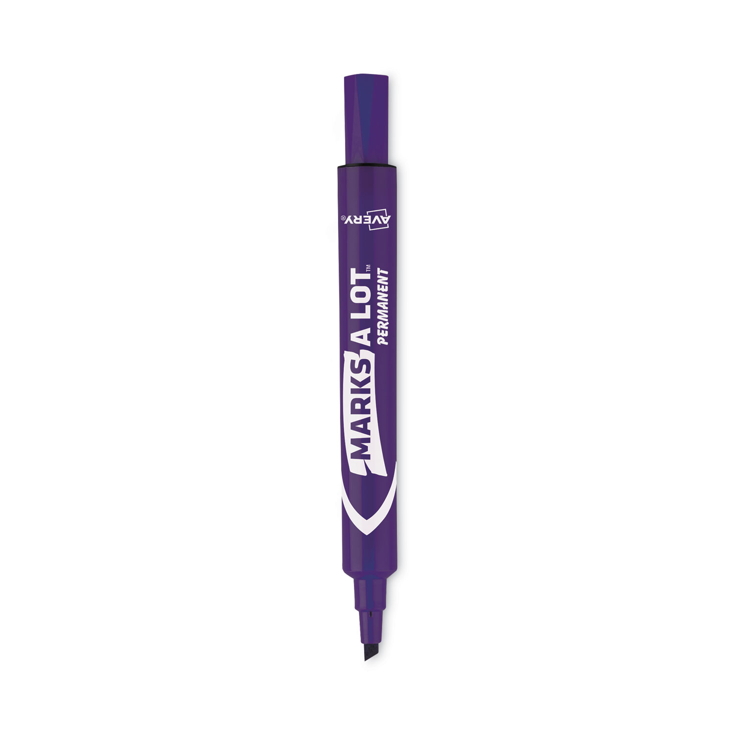 Edding 2200 C Permanent Marker Pen - Purple - 1 Pen - Chisel Tip 1