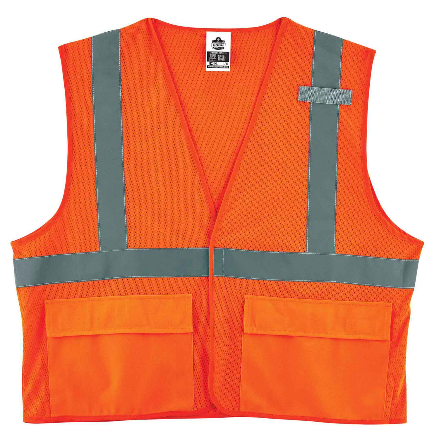 ergodyne GloWear 8220HL Class 2 Standard Mesh Hook and Loop Vest