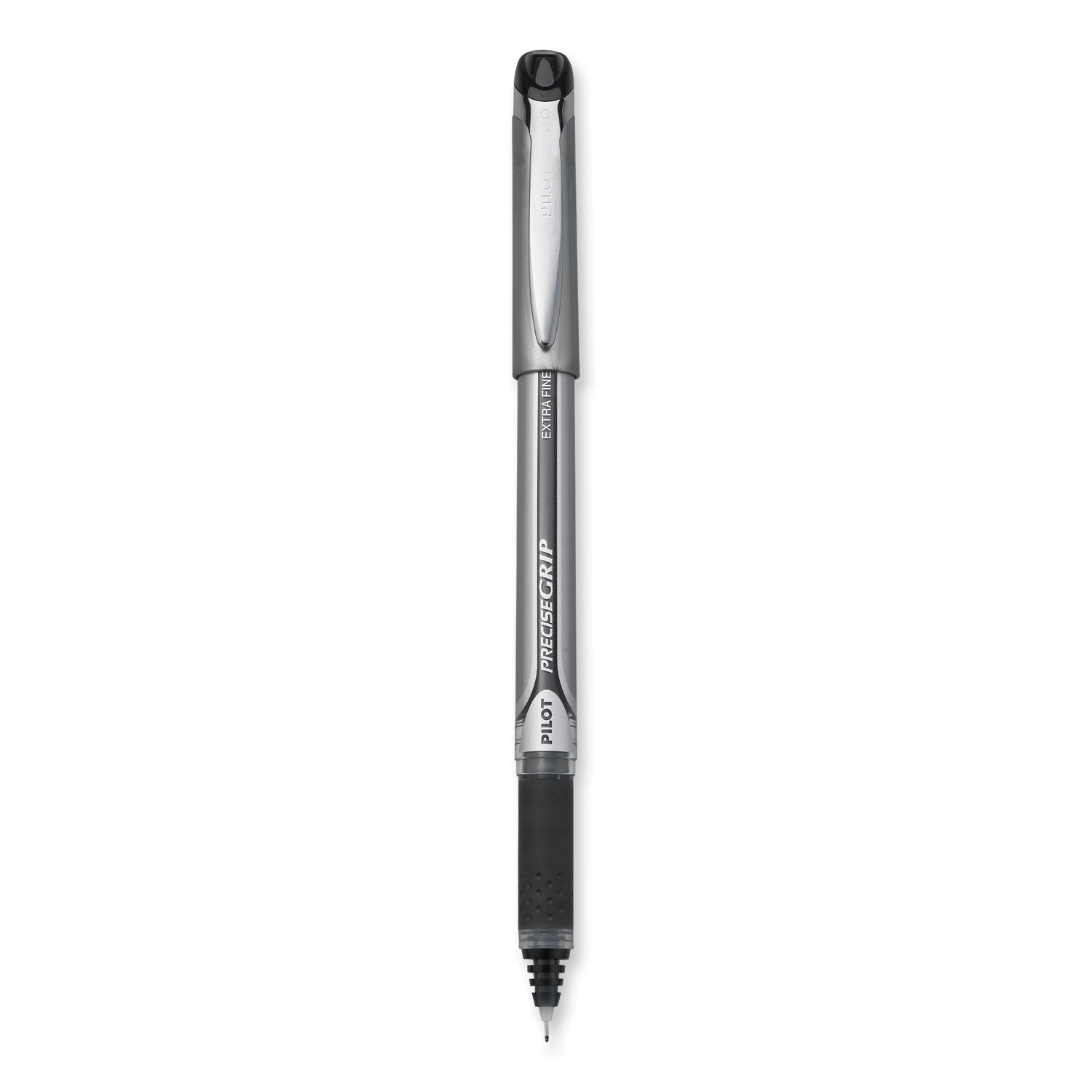Pilot Precise Grip Stick Roller Ball Pen, ExtraFine 0.5mm, Black Ink
