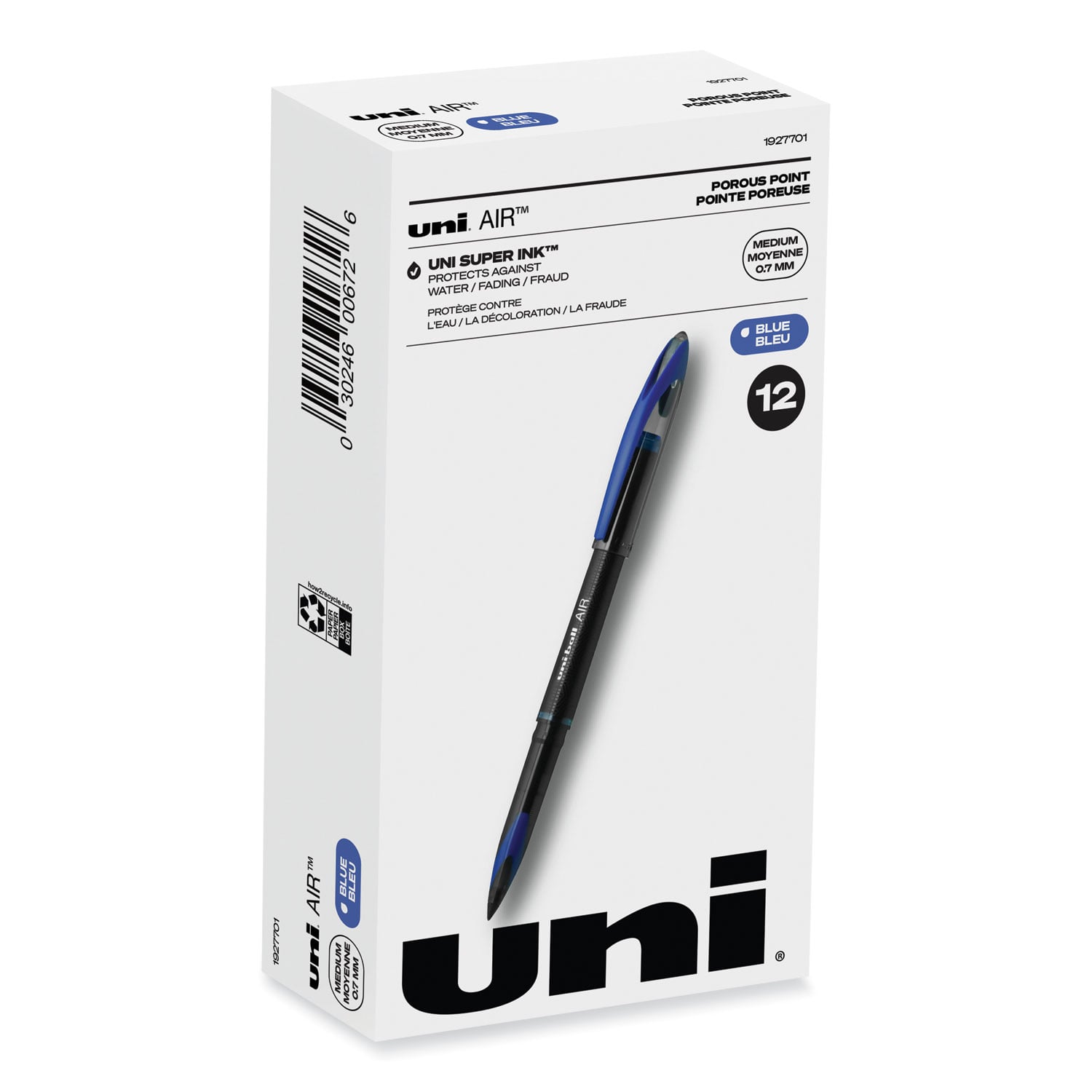 uni-ball 1927701 AIR Porous Rollerball Pen
