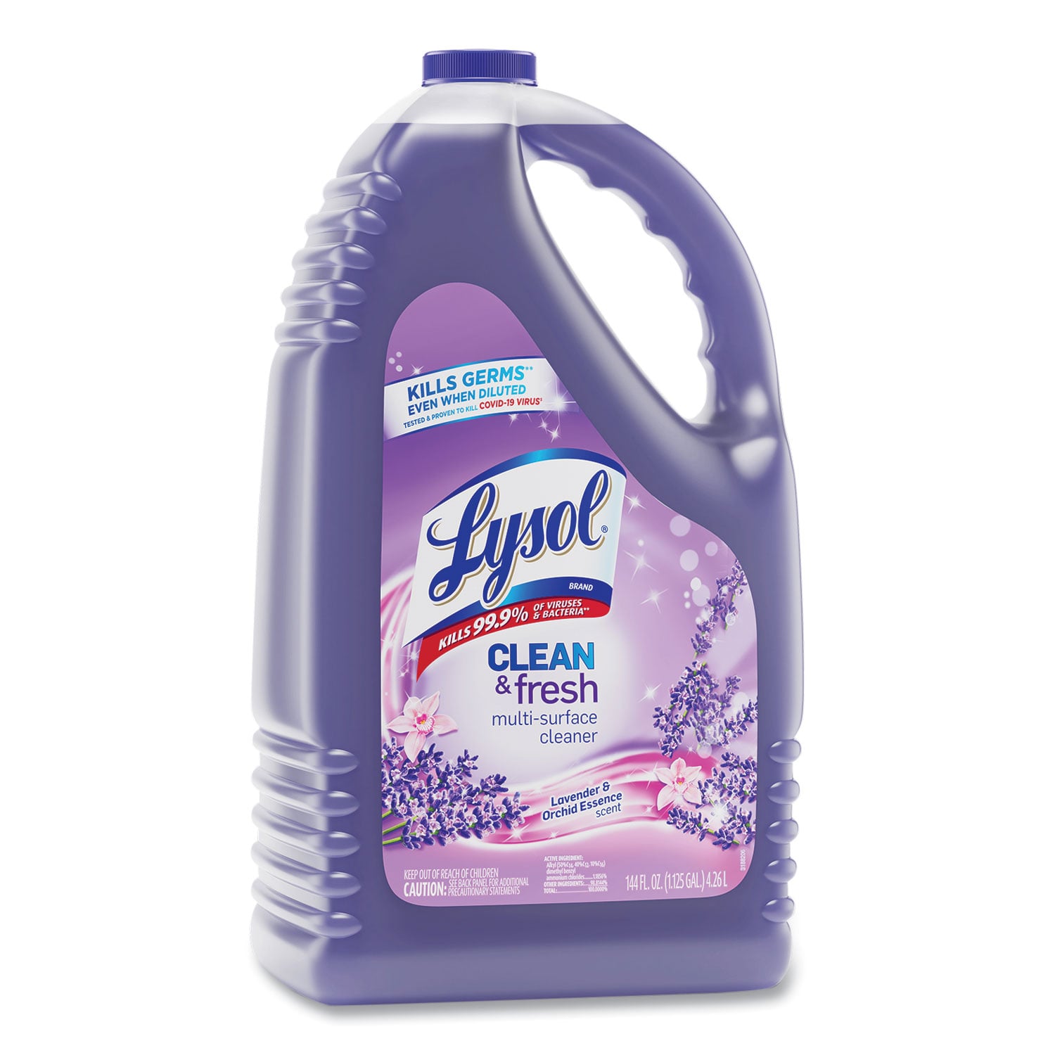 Lysol 88786 Multi-Surface Cleaner, Lavender, 144 oz. Bottle