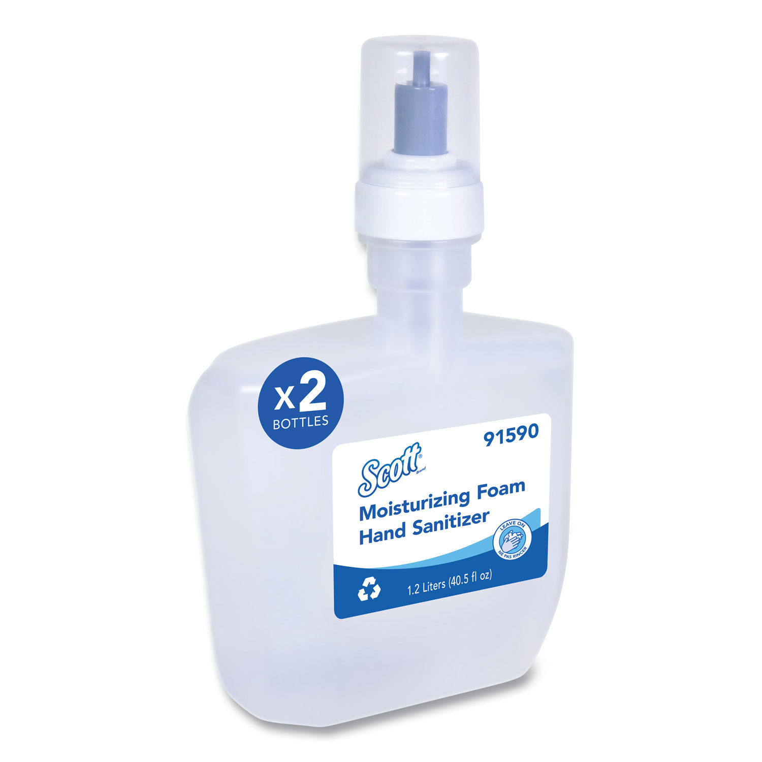 Scott Pro Moisturizing Foam Hand Sanitizer, 1,200 mL Cassette