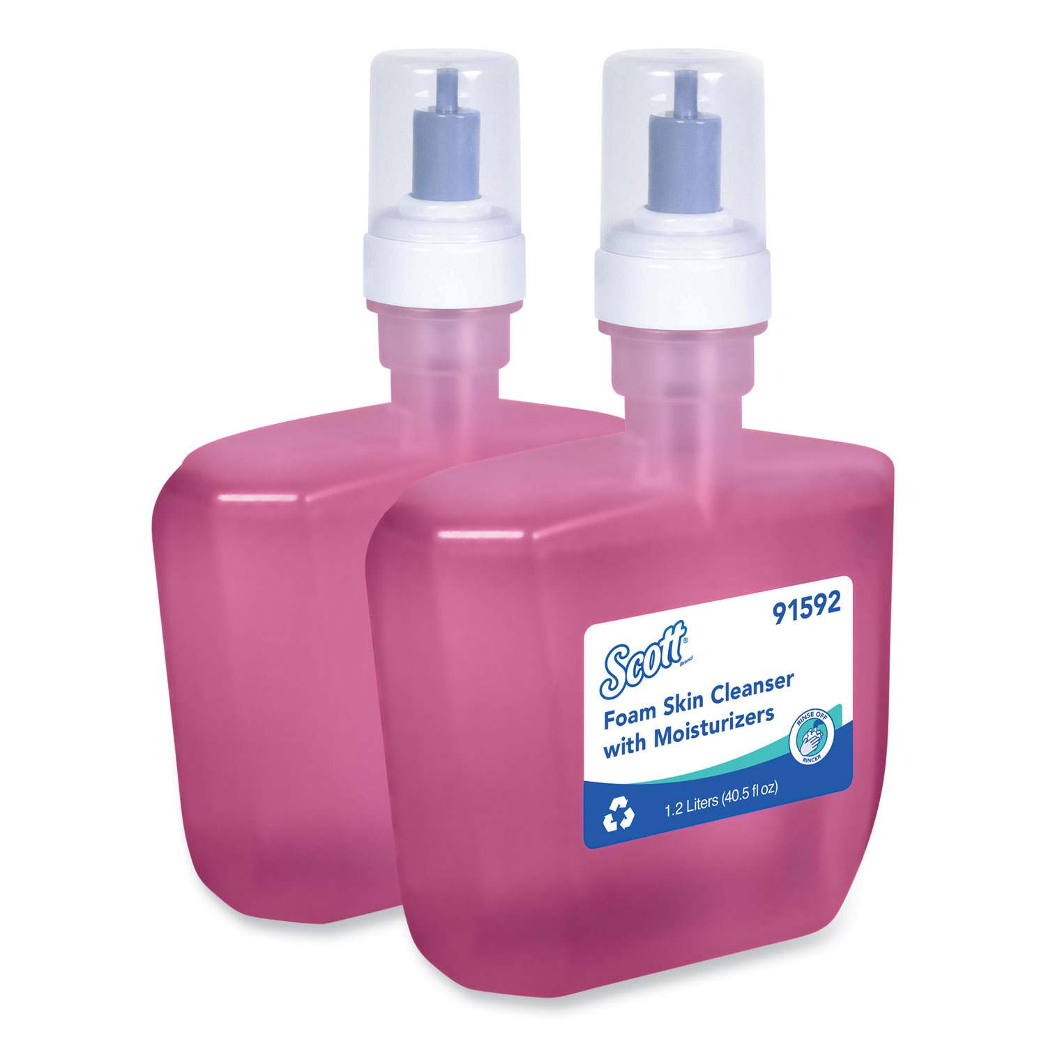 Scott Pro Foam Skin Cleanser with Moisturizers, Citrus Floral, 1.2