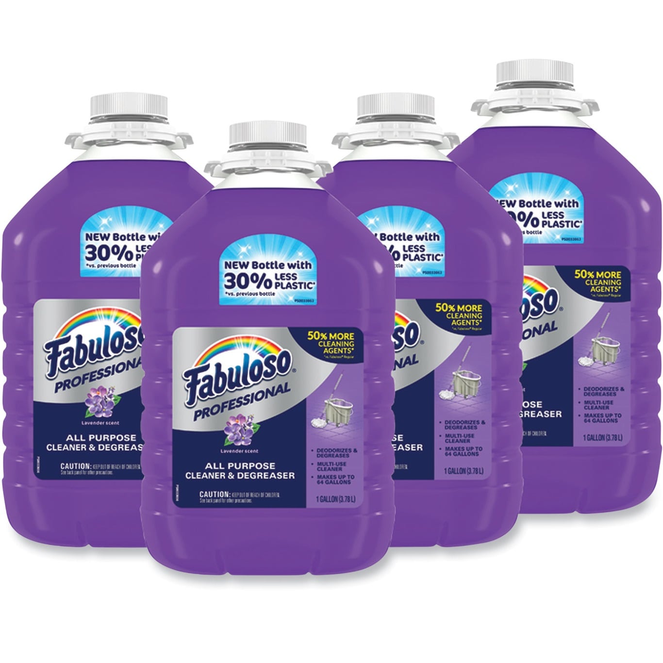 Fabuloso AllPurpose Cleaner, Lavender Scent, 1 gal Bottle, 4/Carton