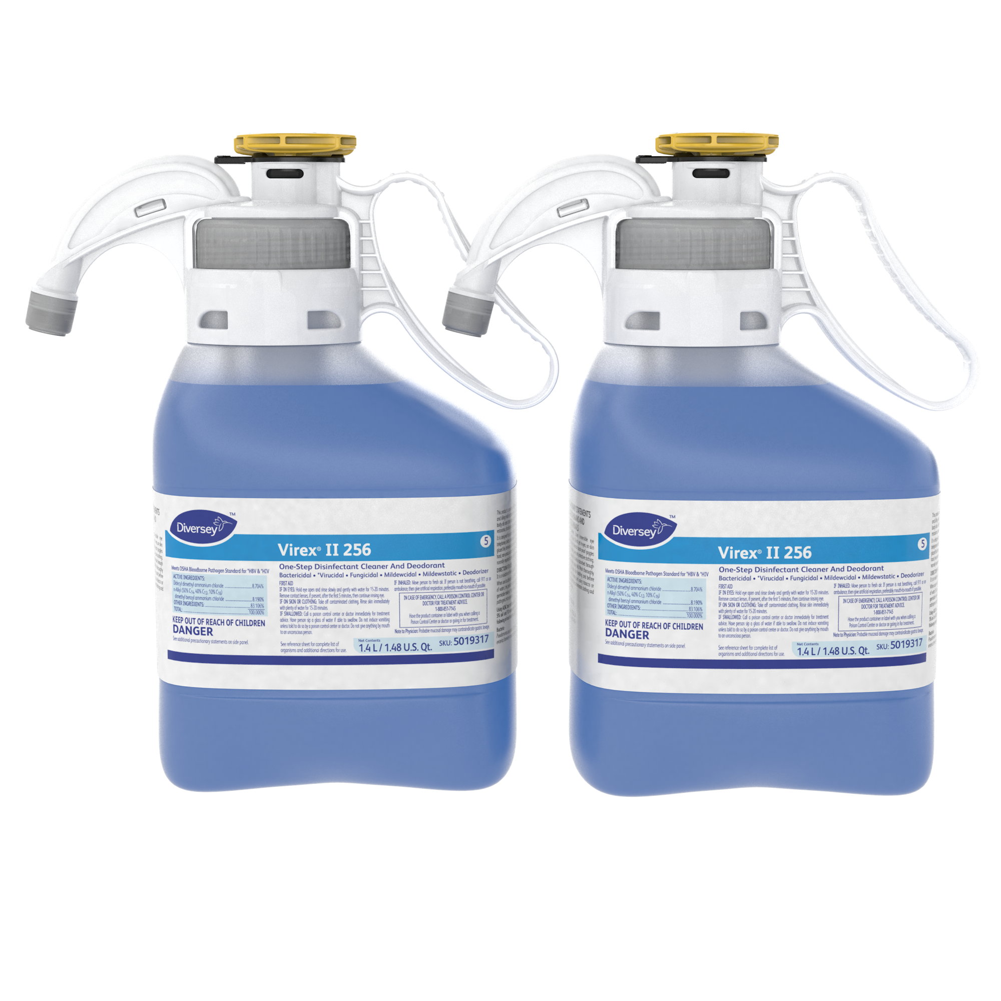 Diversey Virex II 256 One-Step Disinfectant Cleaner Deodorant