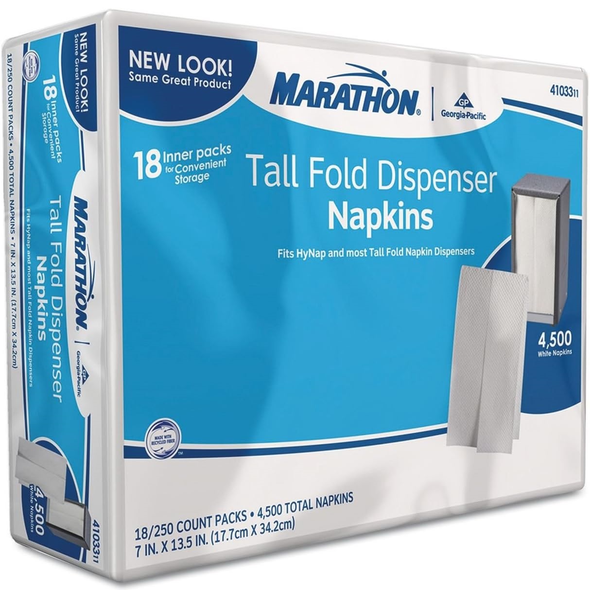 Marathon Tall Fold Dispenser Napkins (41033) | OfficeCrave.com